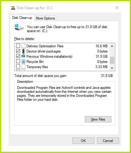 amazon drive desktop clean up temp files